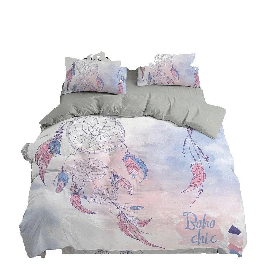 Povlečení lapač snů Elegantní český povlak na přikrývku Queen 240x220 Etnický povlak na přikrývku Single Double King