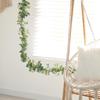 Green Leaves Rattan Wall Sticker Nordic Style Plant Wall Decal