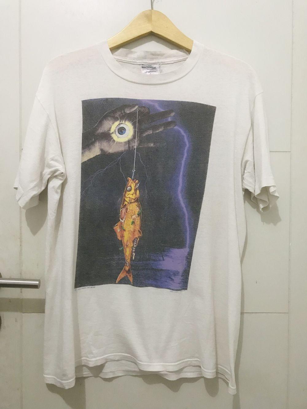 Faith No More Rock Band 90s classic style remake white shirt QT354 M