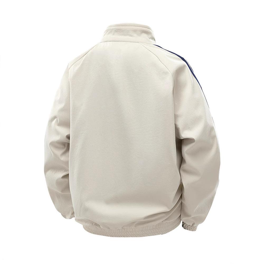 Spring New Stand-up Collar Jacket Men's Jacket Men's Clothing Plus A Large Size Casual Baseball Uniform Top