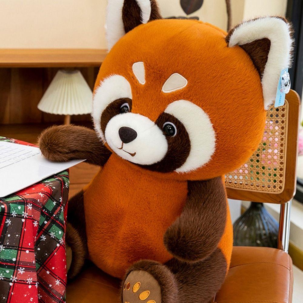 Simulation Koala Plush Toy Lesser Panda Sloth Plush Doll Animal Raccoon Plush Toy  Birthday Gift