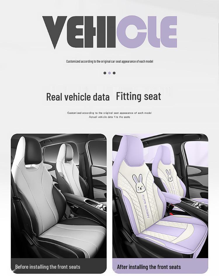 BYD Dolphin Car Seat Cushion - New Half-Wrap Saddle Pad for All Seasons