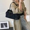 Leopard Print Belt Buckle Underarm Shoulder Bag,Vintage Large Capacity Women Tote Bag,2026 Autumn Winter New Top Handle Handbag