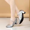 [Gengzee] Latin Dance Shoes for Women - Modern, Ballroom, Sport Dance Shoes, Stage Shoes, Practice Shoes, Jazz Shoes, Dance Sneakers, Mid-Heel Latin D