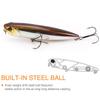 Plovoucí vodní tužka na vrhání na dálku 85 mm/10,5 g Rybářská návnada Tužka s umělou návnadou Bass Bait Snakehead Lure