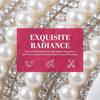Craft Accessory 3 Yards Self Adhesive Pearl Chain Shiny DIY Decoration Rhinestone Strip Flexible Pearl Sticker Garment Supply