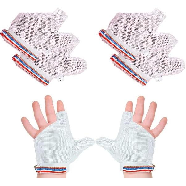 4 Pcs Thumb Sucking Stop for Kids Baby Stop Thumb Sucking Thumb Guard for Thumb Sucking (XM) Xs