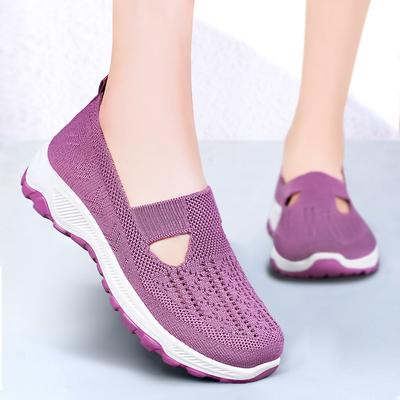 Neue atmungsaktive Freizeitsneaker für Damen--Leichtes kühles Netz atmungsaktiv weiche Sohle Mode Hundert Fußgewölbeunterstützung müde Füße nicht
