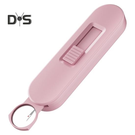 Retractable Seam Opener Stitch Remover with 1.5x Magnifying Glass Portable Thread Remover for Sewing Quilting Needlework Patterns