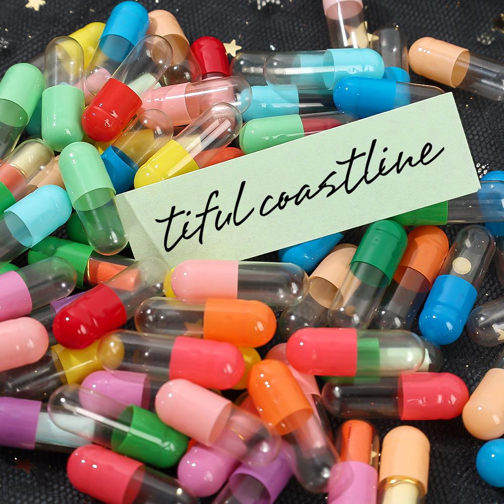 

100 шт полупрозрачная капсула любовное письмо