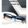 Women's eyewear, men's and women's fashion oversized square glasses
