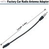 Radio Antenna Adapter Compatible with Dodge Ram Jeep Wrangler Aftermarket Radio Stereo Antenna Adapter for C-Class Sprinter Buick Cadillac