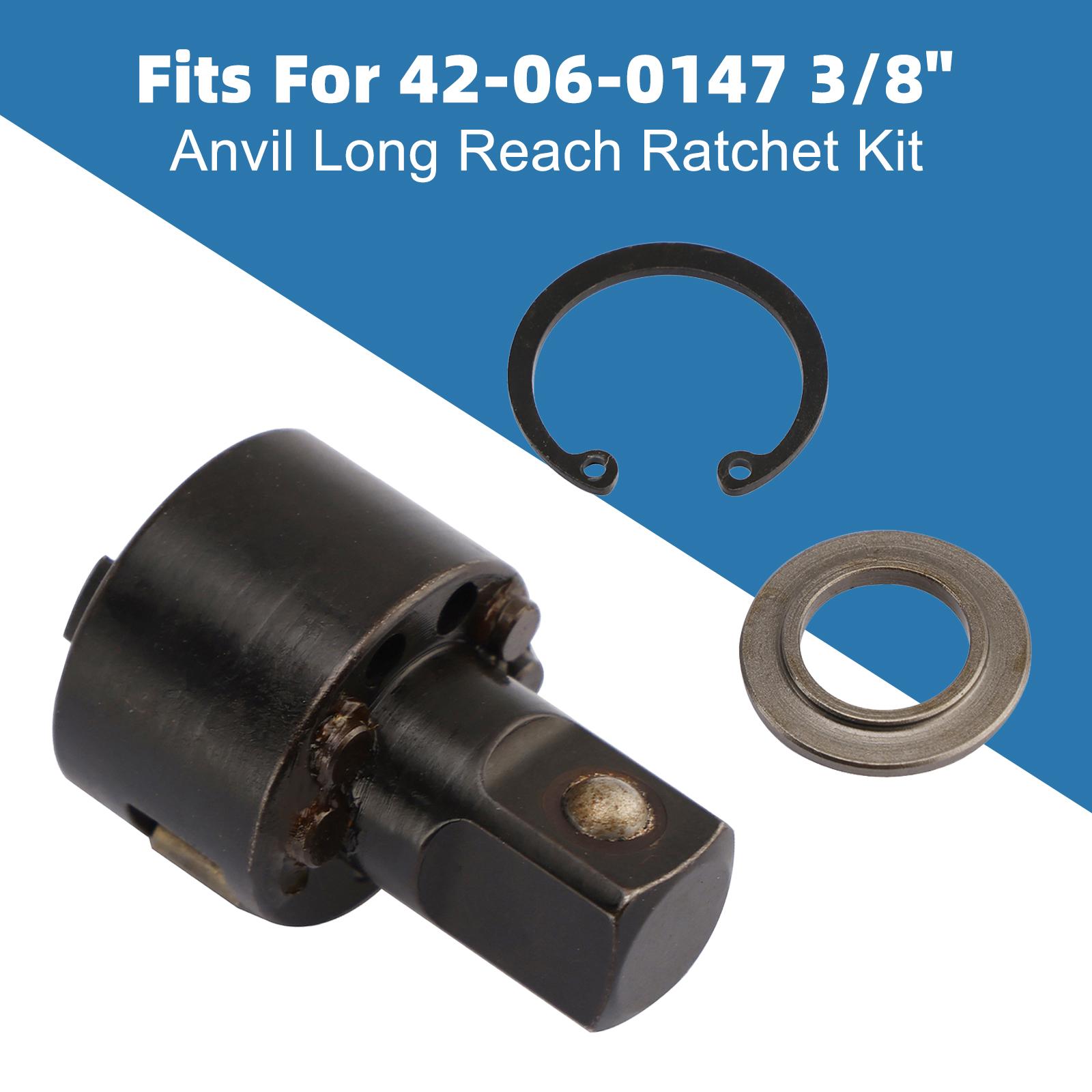 

3/8 42-06-0147 Наковальня Удлиненный Храповый Ключ Комплект Для Milwaukee 2567-20 2569-20