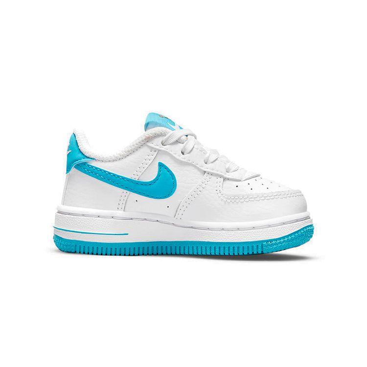 Nike Space Jam x Air Force 1 06 TD Hare Buty Niemowlęce Białe Jasnoniebiesko-Fury DM3356-100