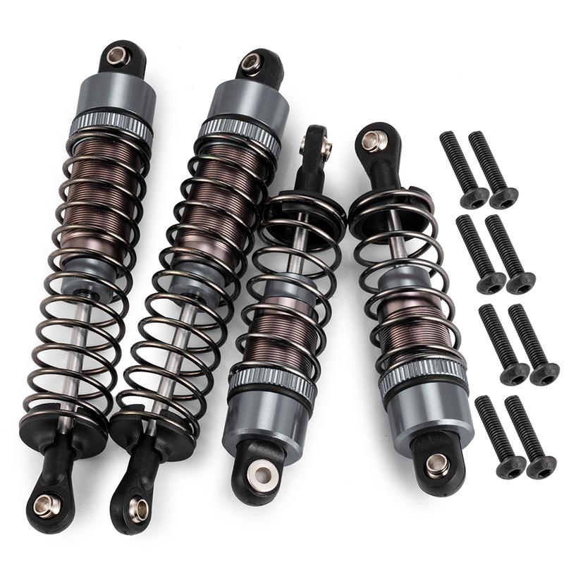 AXSPEED Aluminum Oil Filled Shock Absorbers Front Rear Dampers for 1/10 Tamiya TT-02B DT-02 DT-03 DF-02 RC Drift Car Parts