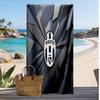 Juventus FC Printed Beach Towel Quick Dry Soft TowelPortable Large Rectangular Beach Blanket for Travel Swimming Pool