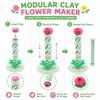 Reusable Polymer Clay Flower Shaper Modular Petal Mold Set Modular Clay Bloom Maker  Modeling Clay