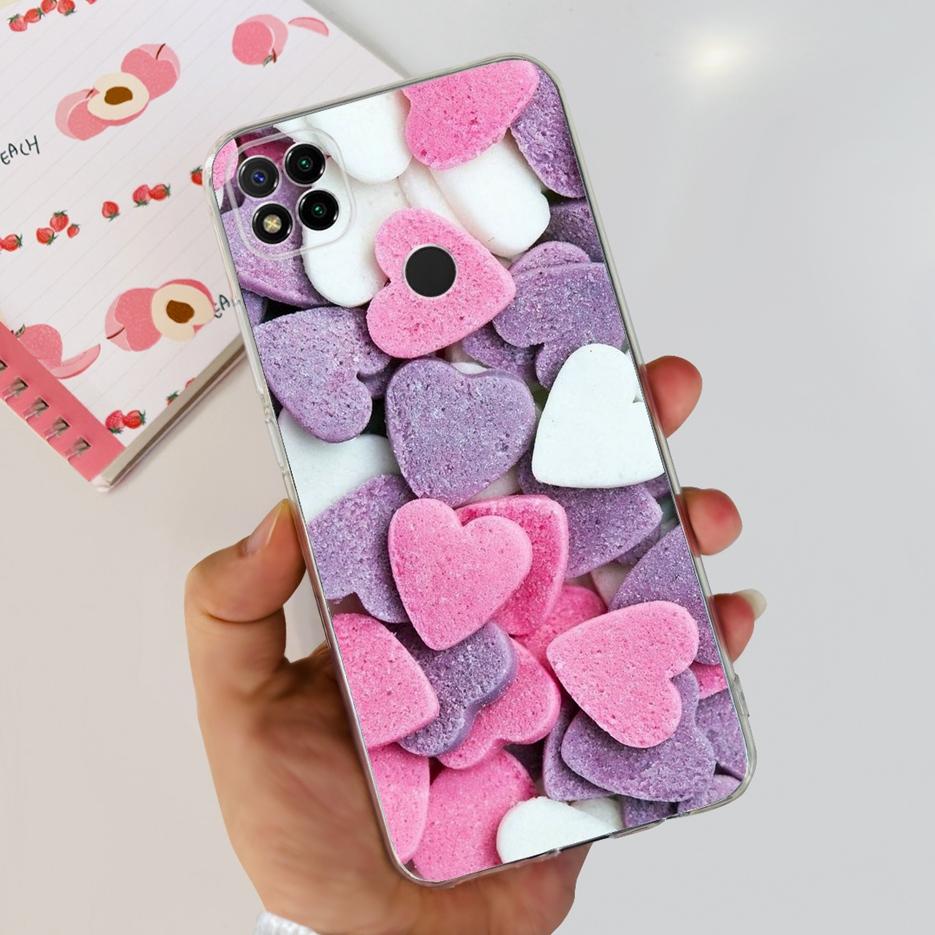 For Xiaomi Redmi 9C Case Cute Spaceman Soft Silicone Phone Case For Xiaomi Redmi 9C NFC 9 C Redmi9C Back Cover 6.53'' Funda Capa