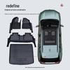 Waterproof TPE Car Floor Mats for Pentium B30 (2016-2018), One-Piece Molded with Door Sill Coverage
