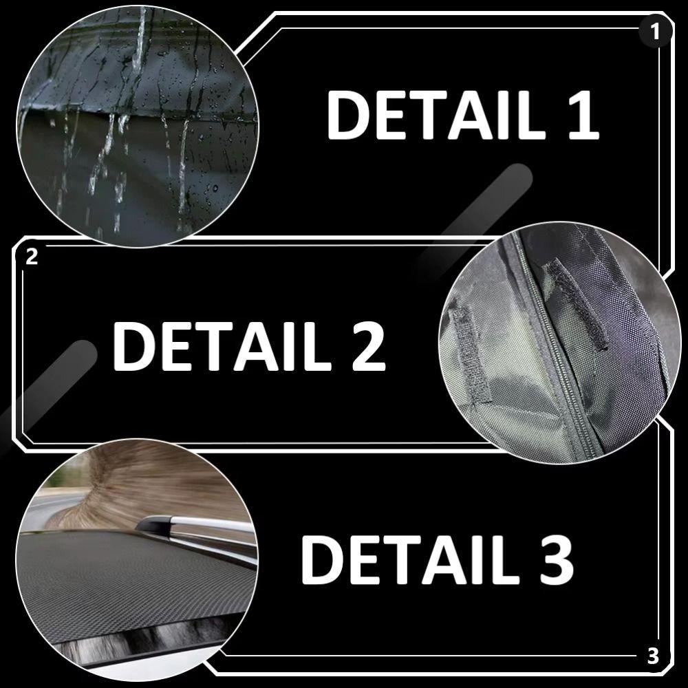 Durable Material Car Rooftop Bag Heavy Duty Luggage Storage Bag Luggage Holder