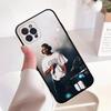 F-Frank Singer Ocean Black Silicone Matte Phone Case For Iphone 17 Air 16 15 14 13 12 11 Pro Max Plus Back Cover TPU
