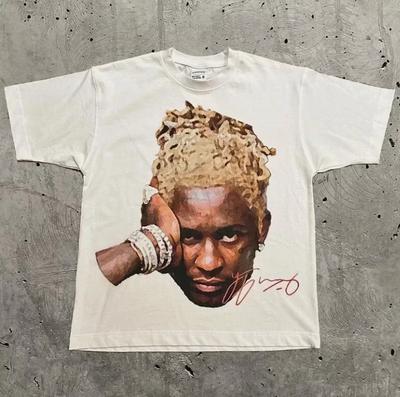 SALE Young Thug Grafik T-Shirt S-2XL YSL Thugga Jeffrey Hip Hop Rapper Unisex T-Shirt