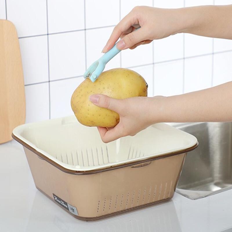 ZISIZ Plastic Drain Basket