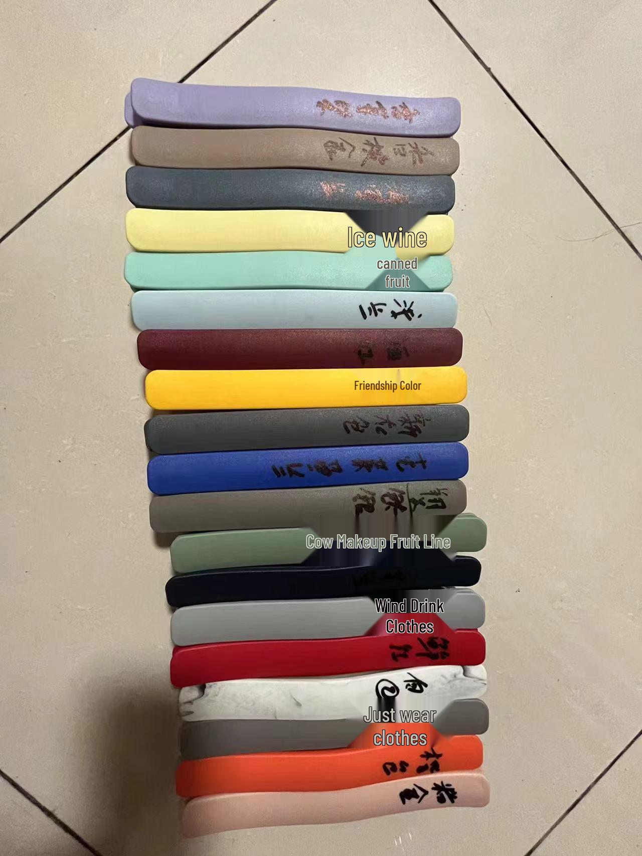 Высококачественная многоцветная утопленная ручка-тележка для чемодана - Пластик M0