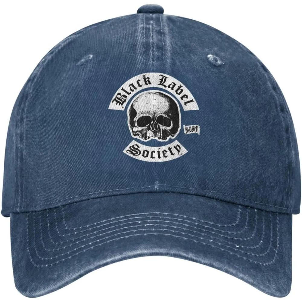 

Черная бейсболка Music Label Music Society винтажная выстиранная джинсовая кепка унисекс повседневная спортивная шляпа для активного отдыха черная
