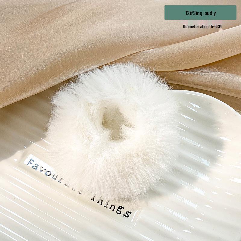 Children's Floral Lace Double-Layer Scrunchie Hair Tie