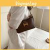 Stylish Korean Fashion Crossbody Small Square Bag For Women In Black White Brown And Khaki
