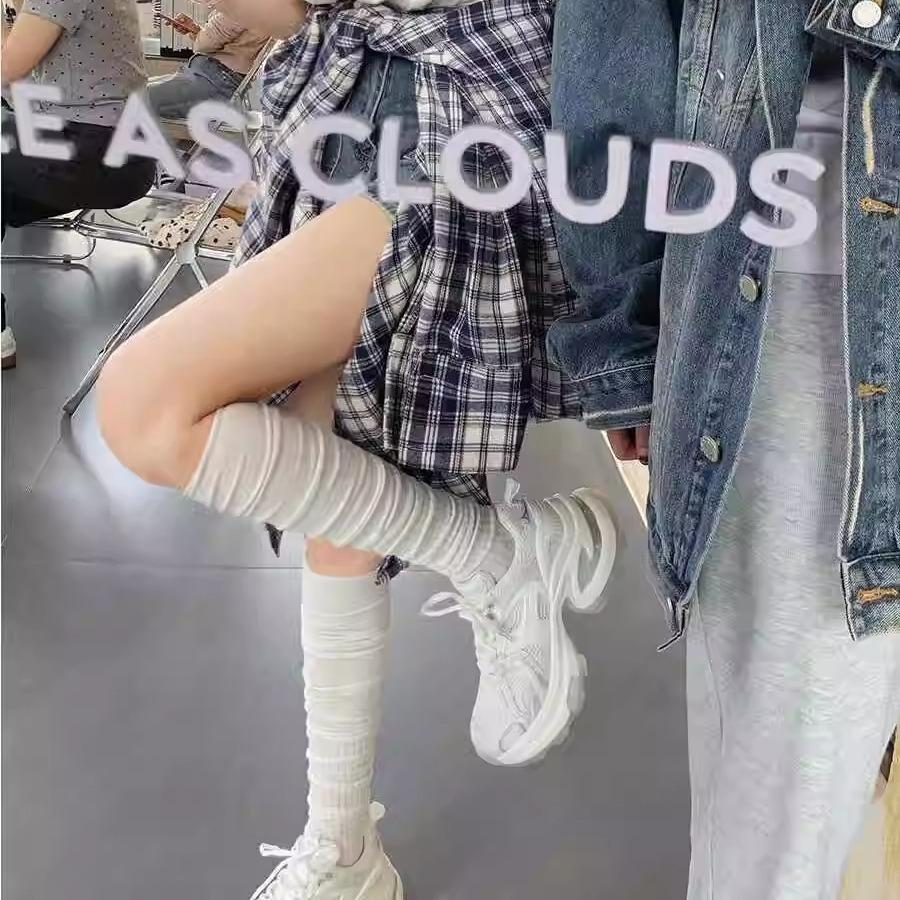 Grape Mom Studiolee Lightweight Sneakers Breathable Mesh Thick Sole Heightening Dad Shoes Women's New Models In 2025