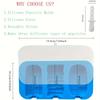 2 Pack Ice Lolly Moulds , BPA Free Silicone, Reusable , Easy Release, Stackable Design with Removable Sticks , Covers for Homemade Ice Cream