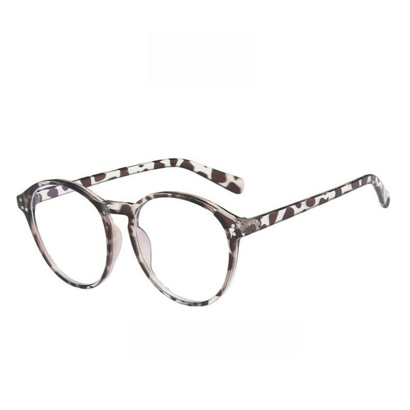 Female Vintage Plastic Ocean Sun Glasses Rimmed Eyewear Classic Oval Red Ladies Fashion Round Frame Sunglasses Mirror
