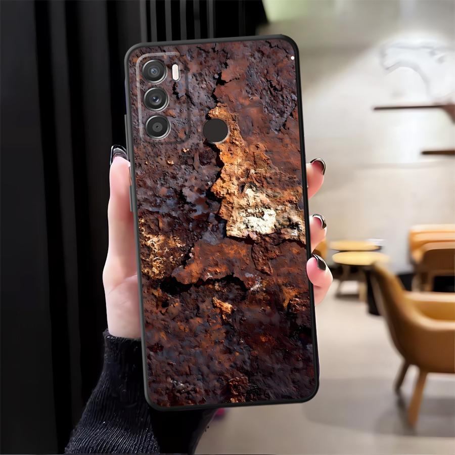 

Retro Rust Design Case for Moto Edge 20 30 S30 Pro X30 Pro Soft Back Phone Cover Motorola Edge 20
