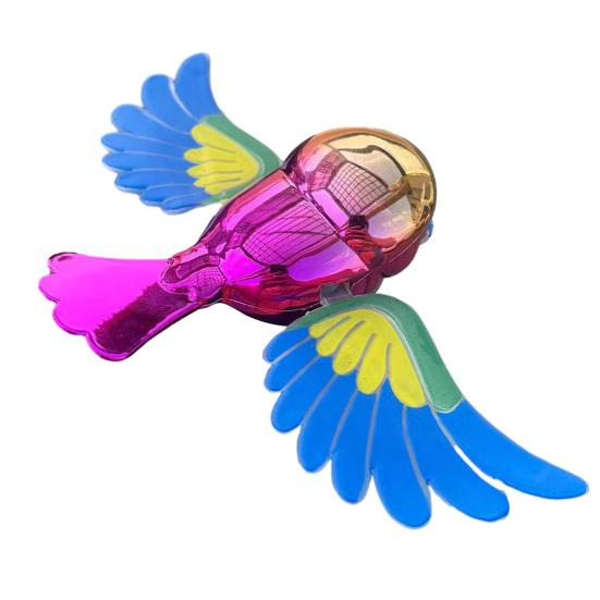 1/2Pcs Imitation Bird Car Decorative Flying Birds with Wind-Activated Swinging Wings Wind Speed Activated Bird Vehicle Decor