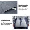 New Unisex Cowboy Apron Wear-resistant Thickened Work Apron With 1 Pockets Waiter Apron