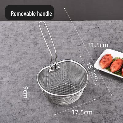 ZISIZ Passoire Pliable et Panier d'Égouttage en Acier Inoxydable