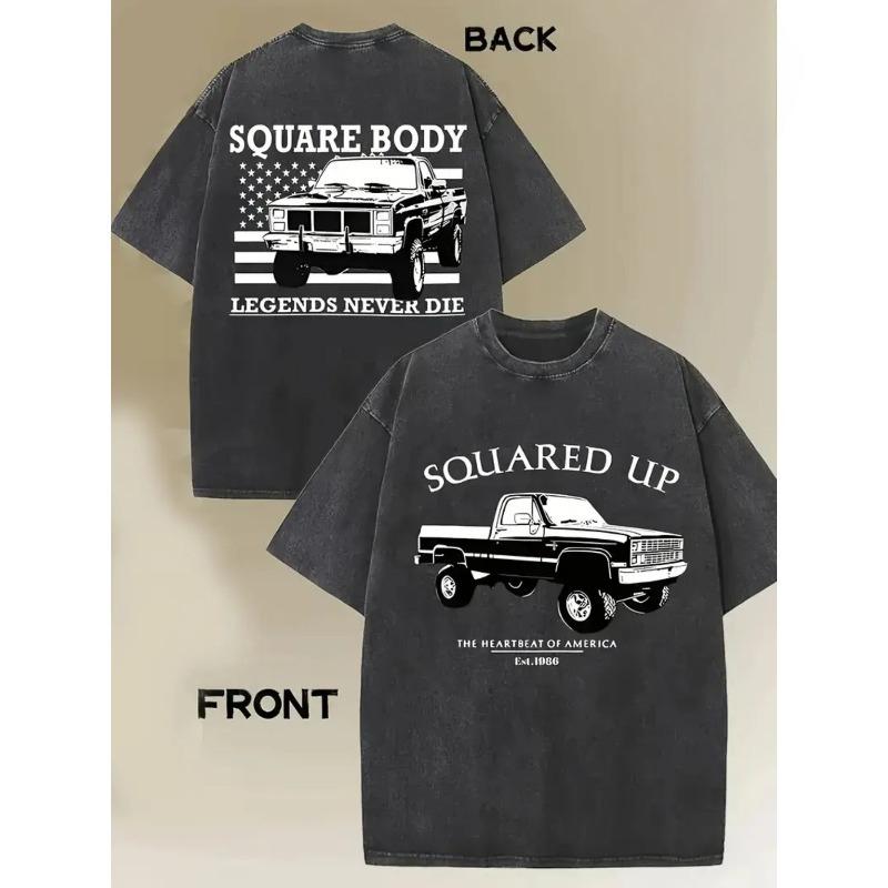 

European sizes Men s Heavyweight Vintage Distressed Oversized T-Shirt - Soft Breathable Washed Tee Suitable for Casual Casual Attire 5XL чорний