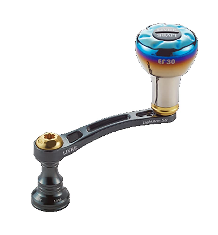 LIVRE 10701 Light Arm 58 EP30 Knob for Gunmetal Plate Gold Daiwa, + (LA58-EFD1-GMG)