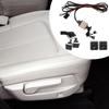 Universal Car Seat Heater Switch Panel Adjustable Three Gear Heating Control for Double Seats with Simple Installation for