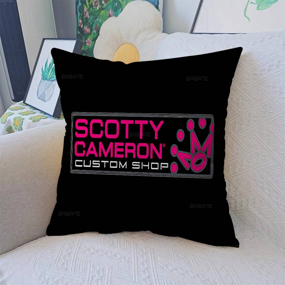 S-Scotty Logo C-Cameron Cushion Cover Pillow Cover Decor Pillowcase Printed Cushion Case For Couch