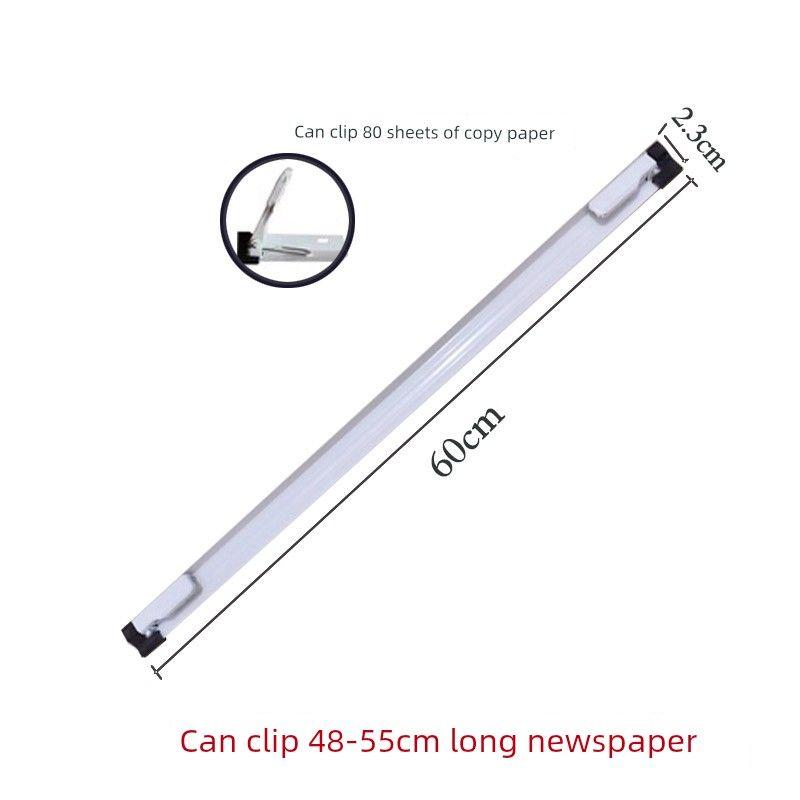 

Aluminum Alloy Clip File Clip Document Rack Iron Clamp Books and Newspapers Sliding Bar Folder Engineering Clip Card Holder Storage Clip Hanging Clip 777 Iron Clip