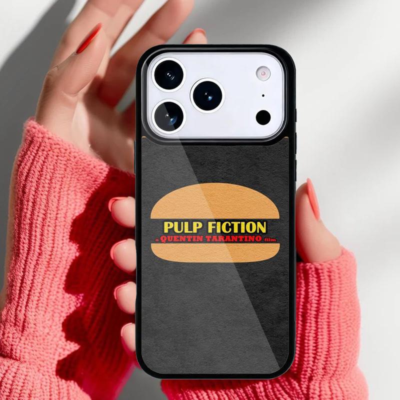 Movie Pulp Fiction Phone Case for iPhone 17 Air 16e 15 14 13 Pro Max Back Cover for 12 11 Pro Coque