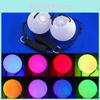 Colorful Led Glow Whirl Ball Ideal For Fitness Fun Interactive Toy For All Ages