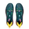 New LiNing Anti five 4 Cushioned Wear Resistant Breathable Mid Top Basketball Shoes Men's Green ABFU015-10