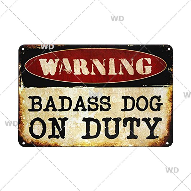 Warning No Farting Slogan Vintage Metal Tin Signs Home Bar Pub Decorative Plates Danger Retro Sign Wall Stickers Art Poster