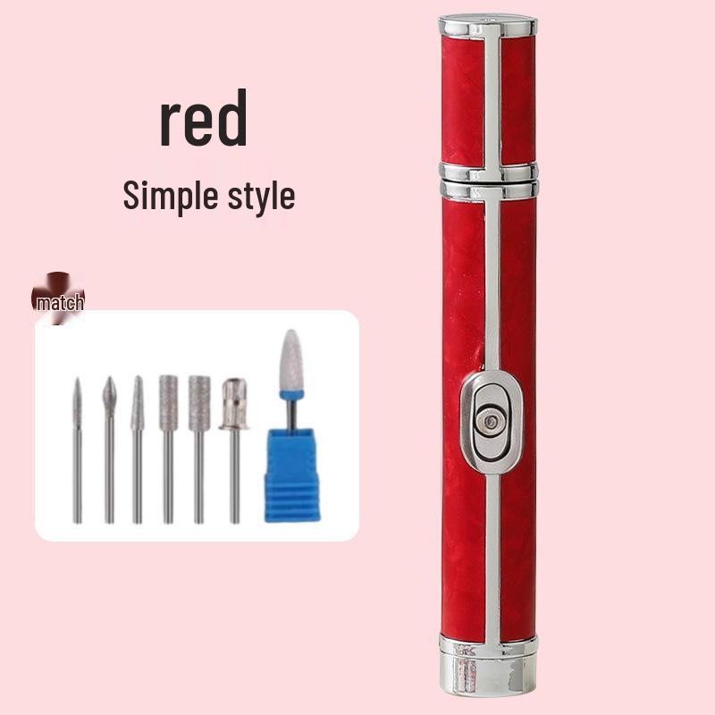 Tragbare elektrische Nagel Schleif- und Poliermaschine für Maniküre und Entfernung abgestorbener Haut