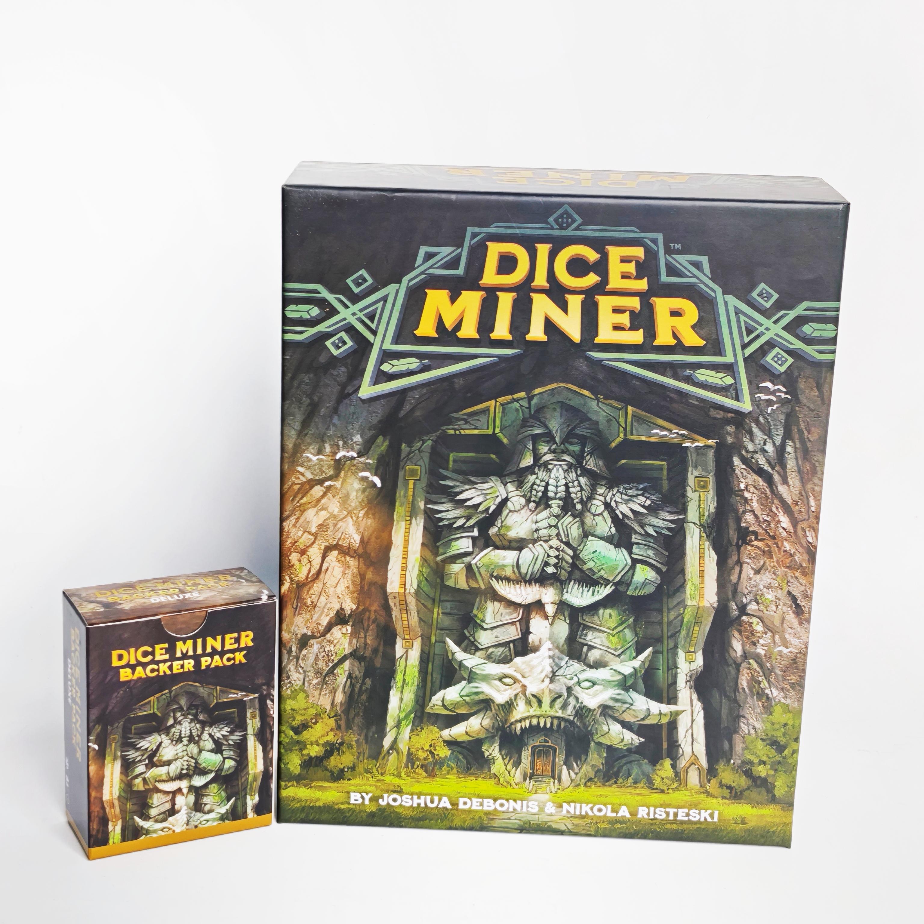 Galda spēles kauliņi Miner Backer Pack
