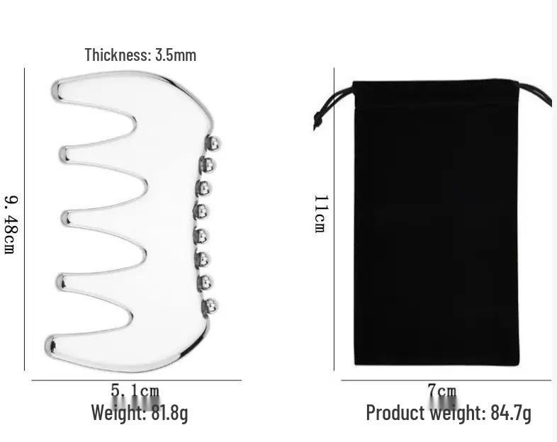 Heart-Shaped Stainless Steel Gua Sha Board for Facial Firming and Lifting Massage – Large Size, Multifunctional Fascia Tool.
